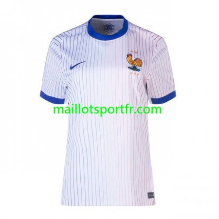 Maillot de Foot France Femme Exterieur UEFA Euro 2024 Maillot de Foot France Femme Exterieur UEFA Euro 2024